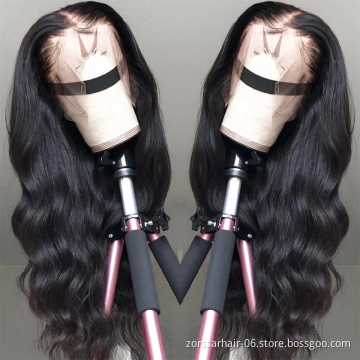 Front Wigs Human Hair Cuticle Aligned Virgin Hair Wig Brazilian Body Wave Lace Direct Factory Price 13x4 10A Grade Bob Wigs